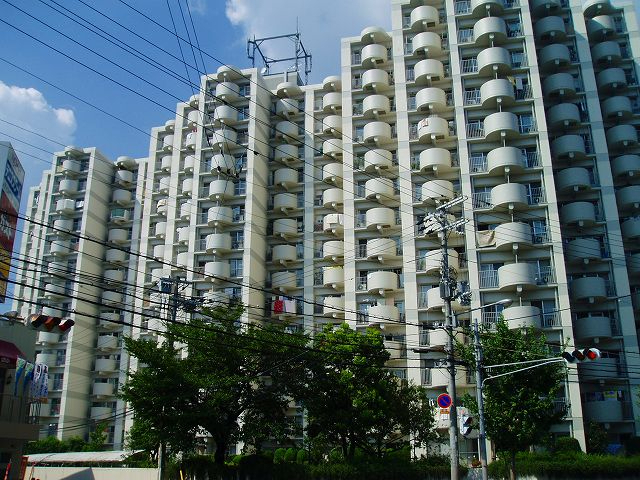 南千里グリーンハイツＡ棟　外観