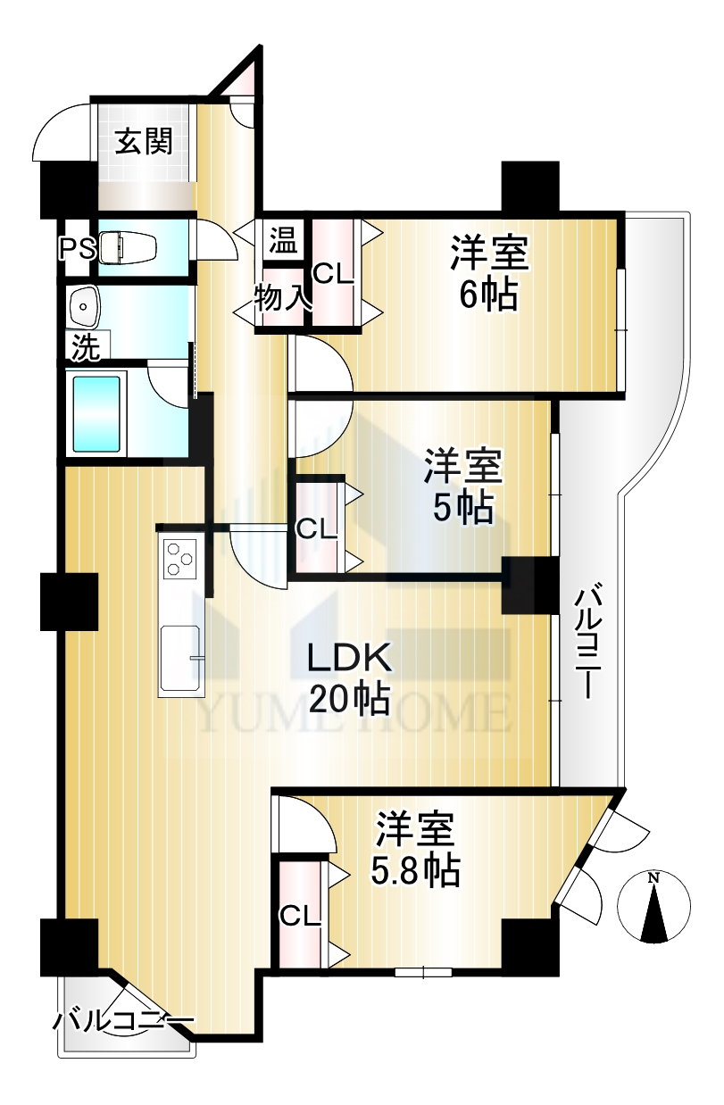 吹田市千里山竹園２