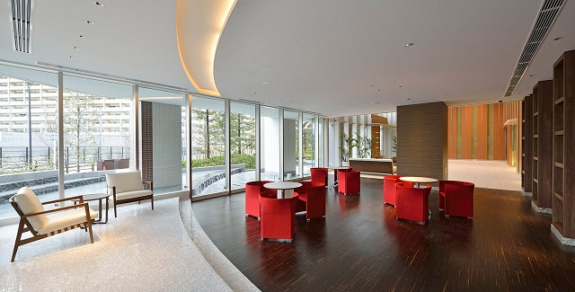 パークタワー南千里丘　ラウンジスペース