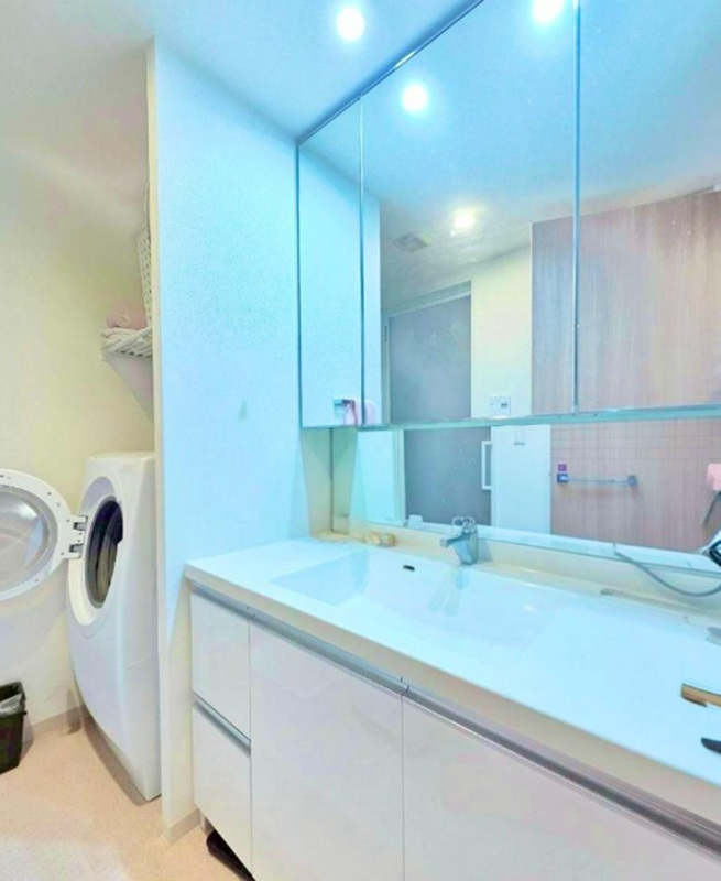 パークタワー南千里丘　洗面室