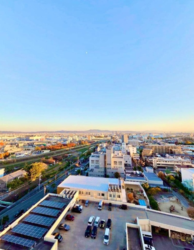 パークタワー南千里丘　眺望