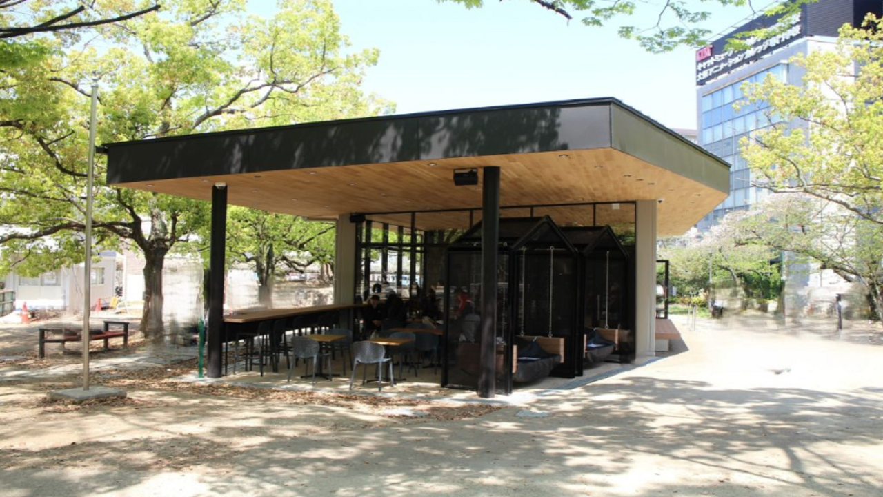 ベルアーバニティ江坂Ⅱ　江坂公園 カフェ